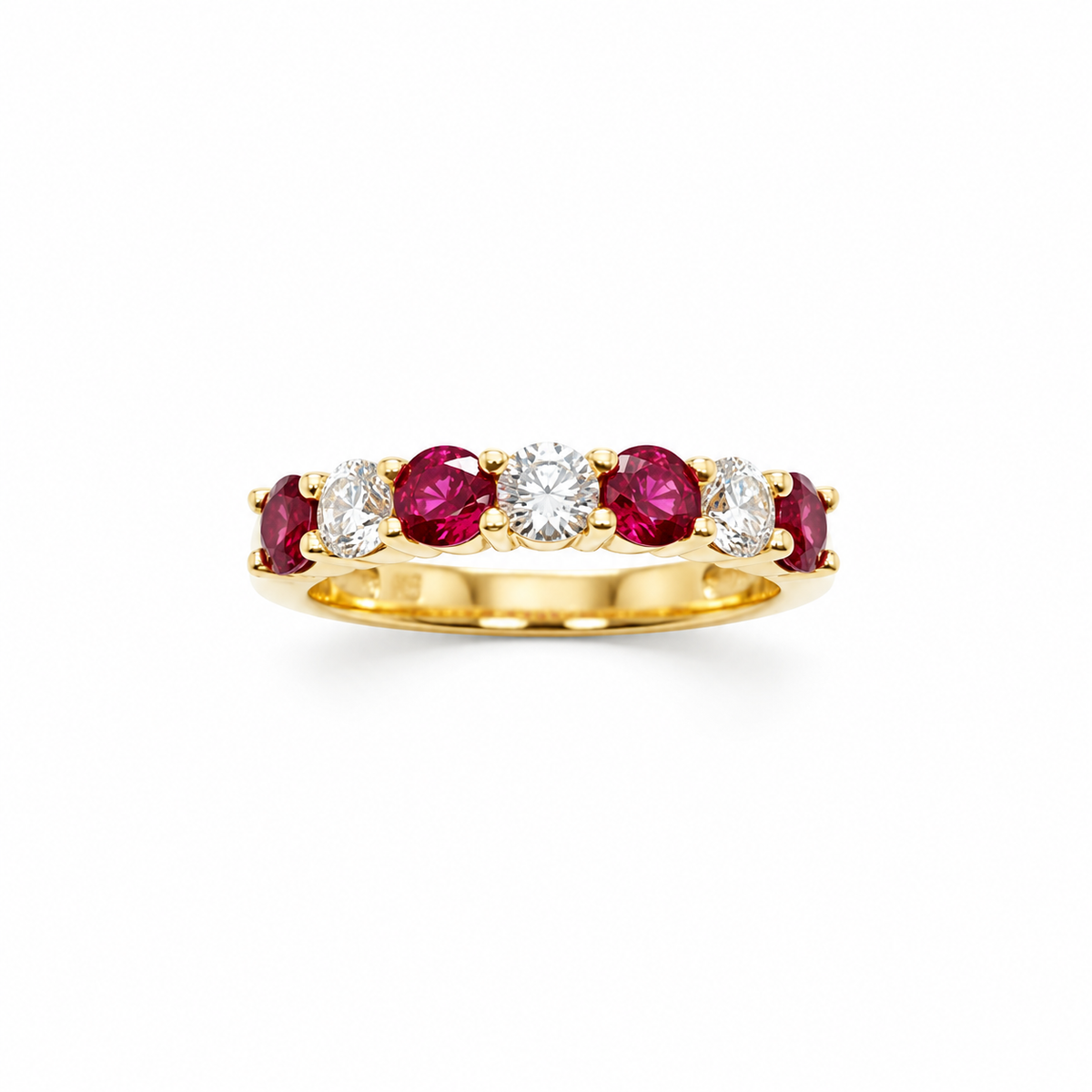 Colored Stone Rings- Womens RUBY