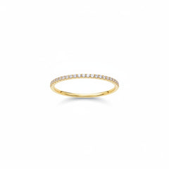 Diamond Wedding Bands  -  Women's
