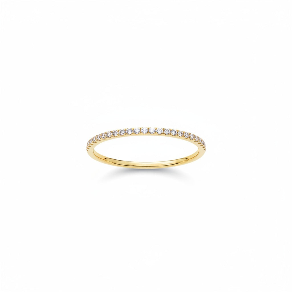 Diamond Wedding Bands  -  Women's