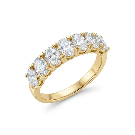 Diamond Wedding Bands  -  Women's