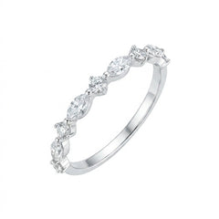 Diamond Wedding Bands  -  Women's