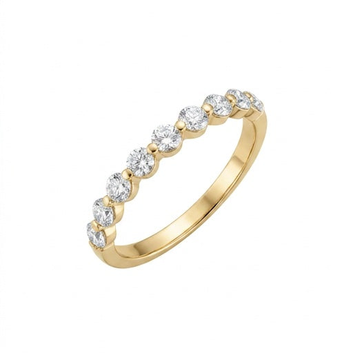 Diamond Wedding Bands  -  Women's