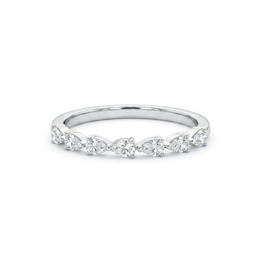 Diamond Wedding Bands  -  Women's