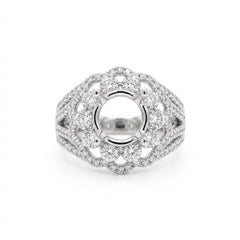 Diamond Semi-Mount Rings