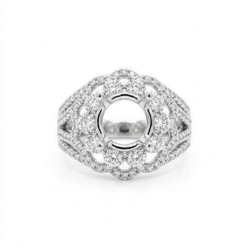 Diamond Semi-Mount Rings