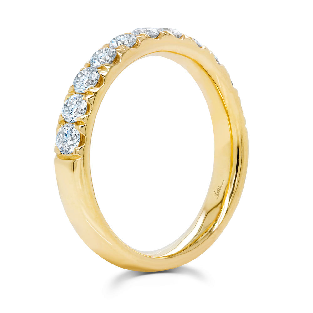 Diamond Wedding Bands  -  Women's