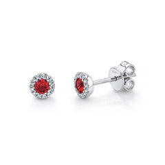 Colored Stone Earrings
