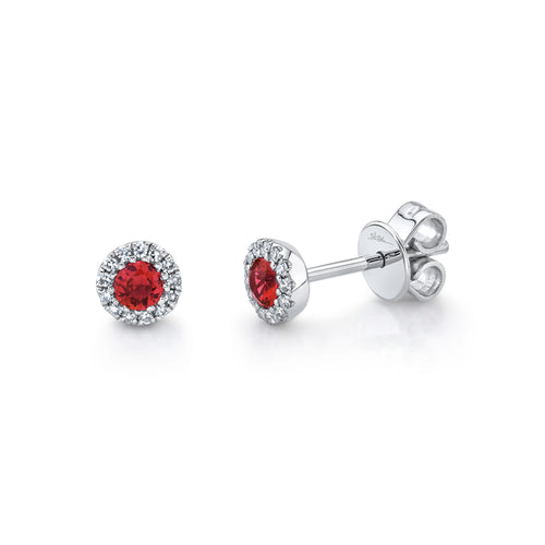 Colored Stone Earrings