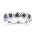 Colored Stone Rings- Womens SAPPHIRE