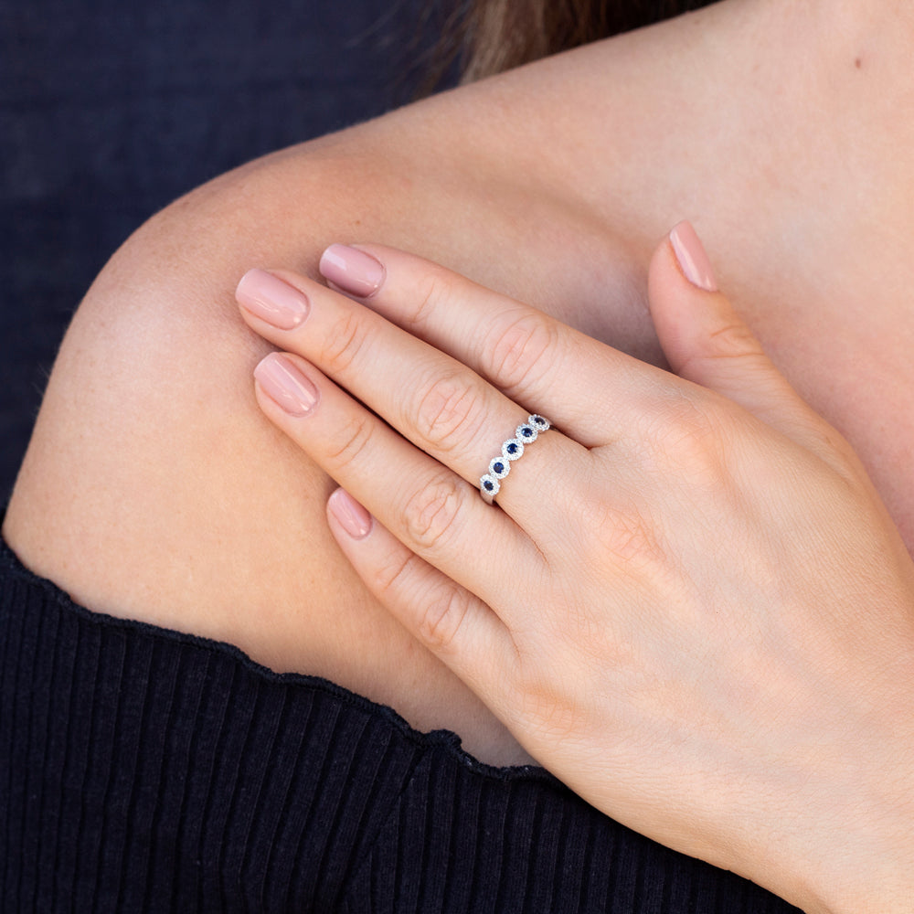 Colored Stone Rings- Womens SAPPHIRE