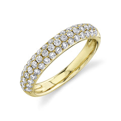 Diamond Wedding Bands  -  Women's
