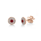 Colored Stone Earrings