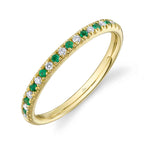 Colored Stone Rings- Womens EMERALD