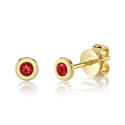 Colored Stone Earrings