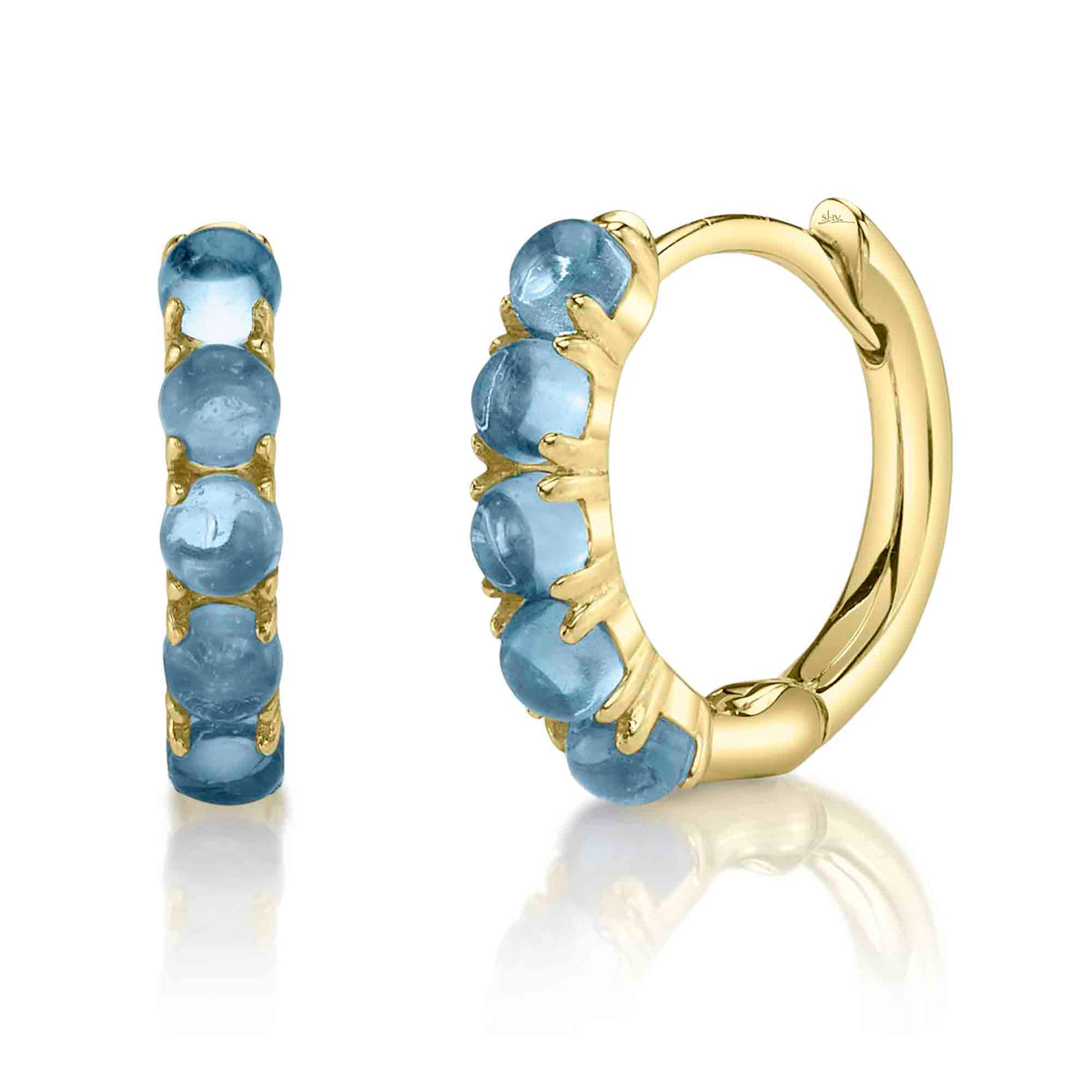 Colored Stone Earrings