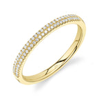 Diamond Wedding Bands  -  Women's