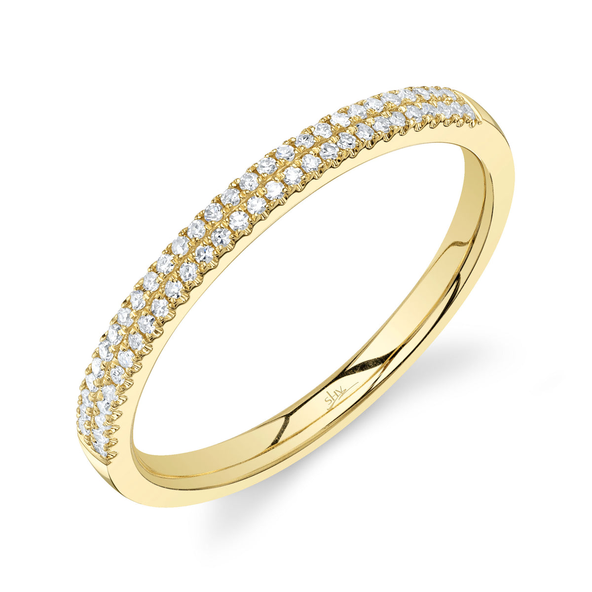 Diamond Wedding Bands  -  Women's