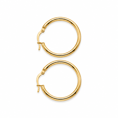 Precious Metal (No Stones) Earrings