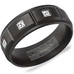 Diamond Wedding Bands - Men's