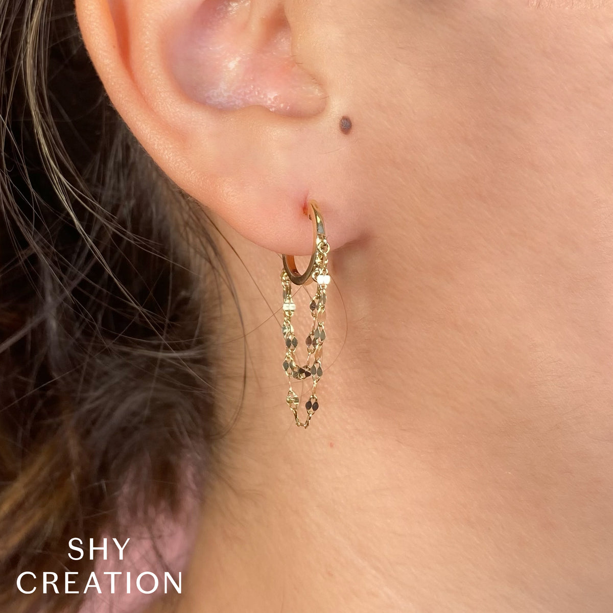 Precious Metal (No Stones) Earrings