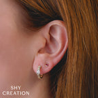 Colored Stone Earrings