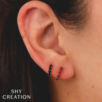 Colored Stone Earrings