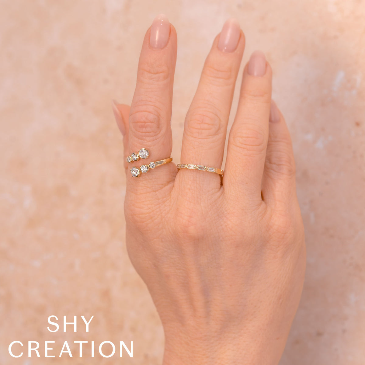 Diamond Wedding Bands  -  Women's