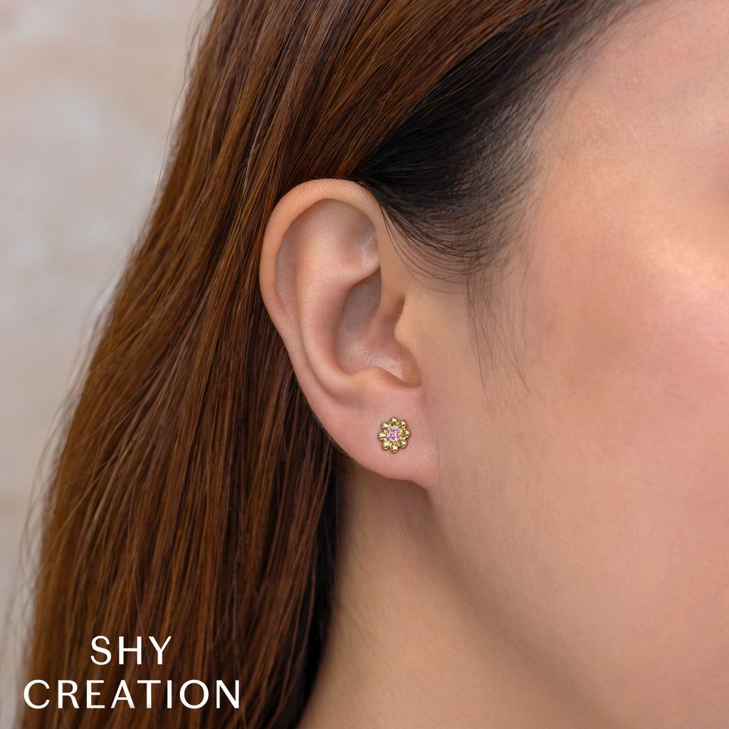 Colored Stone Earrings