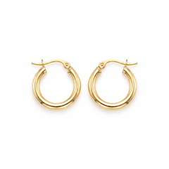 Precious Metal (No Stones) Earrings