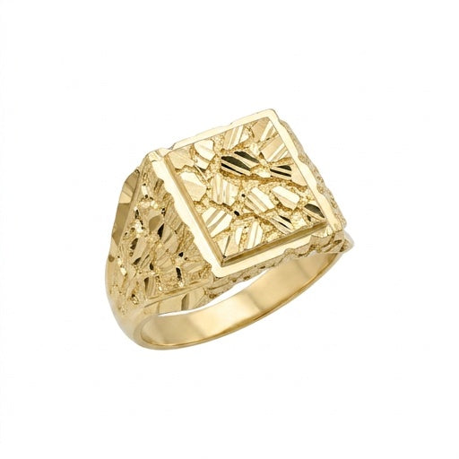 Precious Metal (No Stones) Fashion Rings - Men's