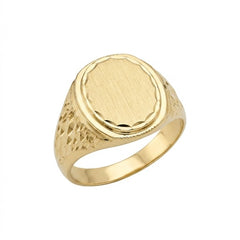 Precious Metal (No Stones) Fashion Rings - Men's