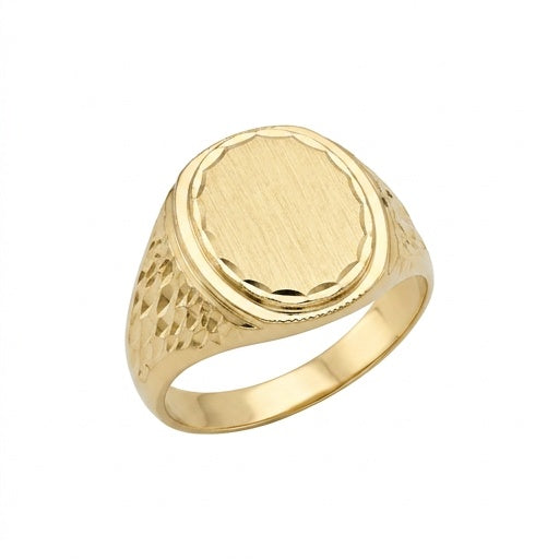 Precious Metal (No Stones) Fashion Rings - Men's